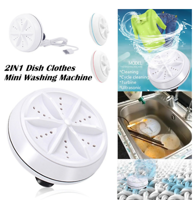 #ad NEW ULTRASONIC WASH RIGHT MICRO WASHER: PORTABLE CONVENIENT EFFECTIVE $35.08