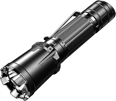 #ad KLARUS XT11GT Pro 3300 Lumens Ultra Bright LED Rechargeable Tactical Flashlight $112.95