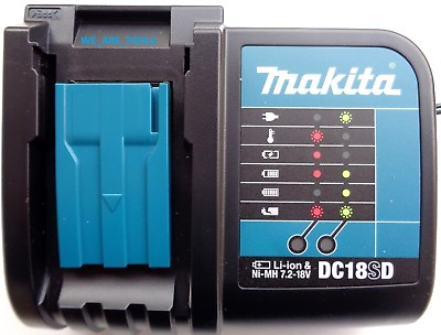 #ad New DC18SD Makita Genuine 18V Battery Charger 18 Volt 4 BL1830 BL1840B BL1850B $25.97