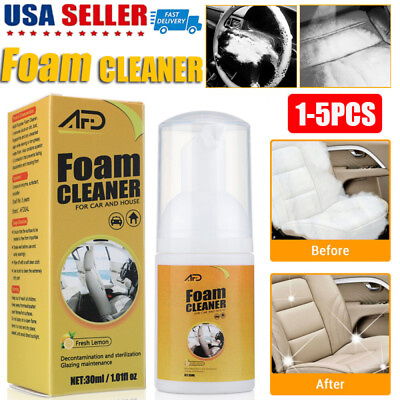 #ad 1 5PACK Multi functional Foam Cleaner Cleaning Spray Powerful Stain Removal Kit $8.45