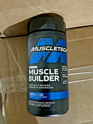 #ad MuscleTech Muscle Building for Men amp; Women Nitric Oxide Booster 60 Day supply $25.00