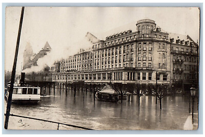 #ad #ad Coblenz Germany Postcard Flood Lindstedt Zimmermann c1910 WW1 RPPC Photo $29.95