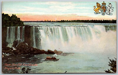 #ad #ad Niagara Falls New York c1910 Postcard Horse Shoe Falls From Canada $2.44