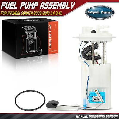 #ad #ad Electric Fuel Pump Assembly w Pressure Sensor for Hyundai Sonata 08 10 L4 2.4L $56.65