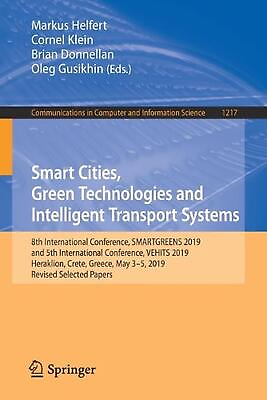 #ad Smart Cities Green Technologies and Intelligent Transport Systems: 8th Internat $66.42