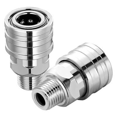 #ad 1 4quot; Pressure Washer Fittings Stainless Steel Pressure Washer Adapter 1 4quot; Qu... $23.88
