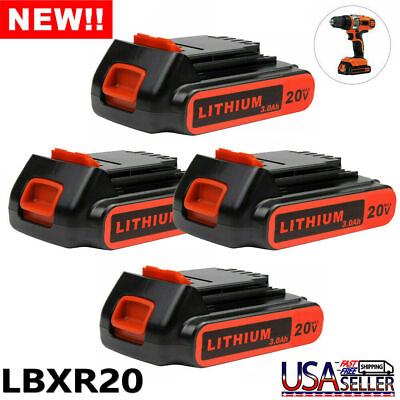 Pack 20V Battery 3.0Ah for BlackDecker 20V Max Lithium Battery LBXR20 LB20 US $30.00