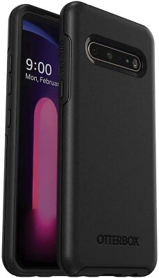 #ad OtterBox SYMMETRY SERIES Case for LG V60 ThinQ 5G ONLY Black Easy Open Box $12.99