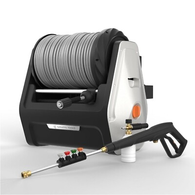 #ad Giraffe Tools Electric Power Washer Water Pressure Washer Hose Reel MAX 2200 PSI $338.19