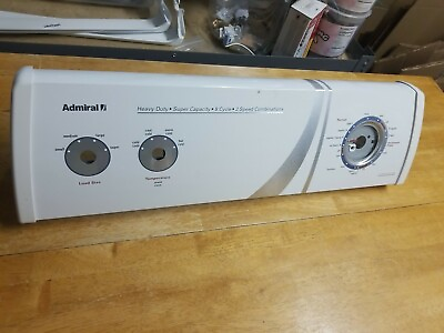 #ad Admiral Washer Control Panel W10140278 Money Back Guarantee $10.00