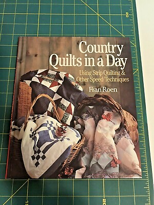 #ad Country Quilts in a Day Using Strip Quilting amp; Other Speed Techniques $8.99
