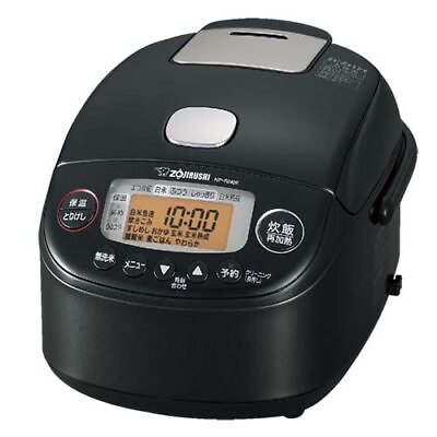 #ad ZOJIRUSHI Mahobin Rice Cooker 3 Go Pressure IH Type NP RN05 BA Extremely Cooked $278.13