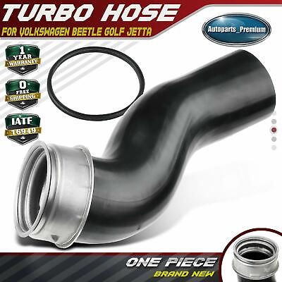 #ad Left Intercooler Pressure Pipe Tube with Clamps for Volkswagen Beetle Golf Jetta $36.99