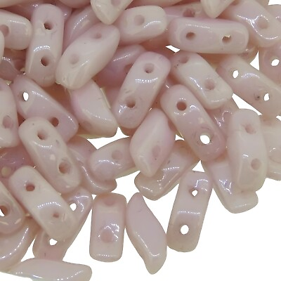 StormDuo Beads 3x7mm Chalk Lila Luster 12GM 100pcs in Flip Top Container #ad $5.79