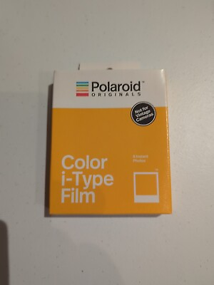 #ad Polaroid Originals Color i Type Film White 4668 New in Package 8 Instant Photos $23.00