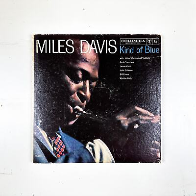 #ad Miles Davis Kind Of Blue Vinyl LP Record 1959 $275.00