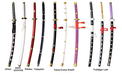 #ad 41quot; one piece Sword Wooden Bamboo Sword Zoro handmade Anime Sword Katana Samurai $32.95