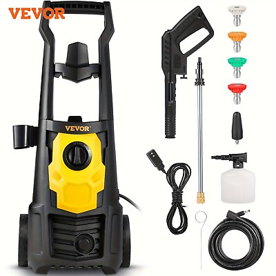 #ad VEVOR Electric Pressure Washer2000 PSIMax. 1.76 GPM Power Washer W 30 Ft Hose $87.00