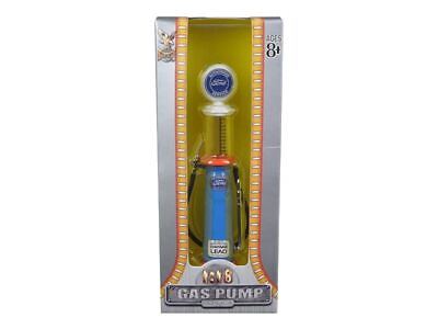#ad Ford Gasoline Vintage Gas Pump Cylinder 1 18 Diecast Replica by Road Signature $26.25