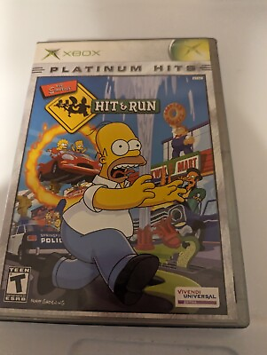 #ad The Simpsons: Hit amp; Run Microsoft Xbox 2003 $50.00