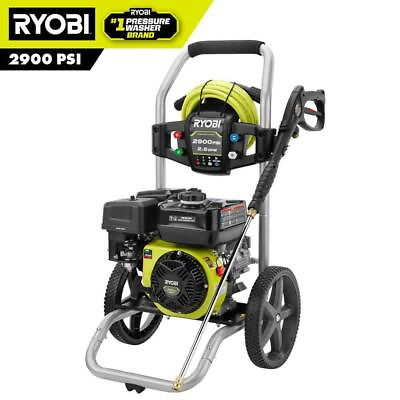 #ad Gas Pressure Washer 2900 PSI 2.5 GPM Cold Water 212cc Engine 4 Connect Nozzles $348.34