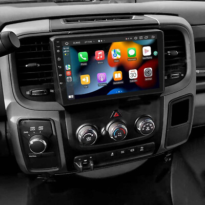#ad Carplay For Dodge Ram 1500 2500 3500 2013 2018 Android 12.0 Car Stereo Radio GPS $138.99