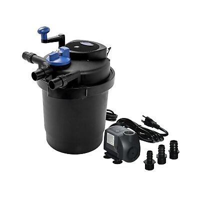 #ad CNZ CPF 2500 Bio Pressure Pond Filter with 13w Clarifier with 720 GPH Pump U... $143.81