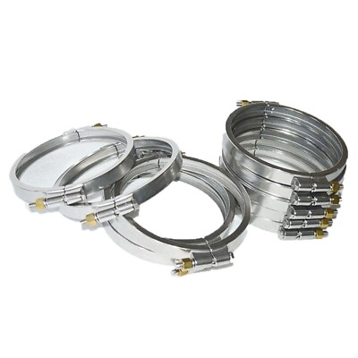 #ad 25PCS Set High Pressure Clip 304 Stainless Steel Connect Chuck Clamp 8 inches $494.44