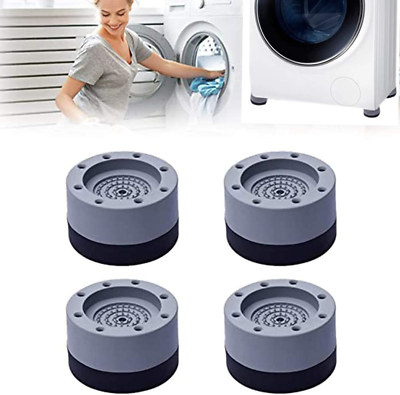 #ad Anti Vibration Pads for Washing Machine4pc Stackable Shock Noise Cancelling Was $22.09