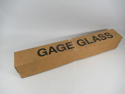 Gage Glass High Pressure Clear Tubular Glass 3 4quot;OD 7 64quot;Wall 20quot;L NEW #ad $39.99