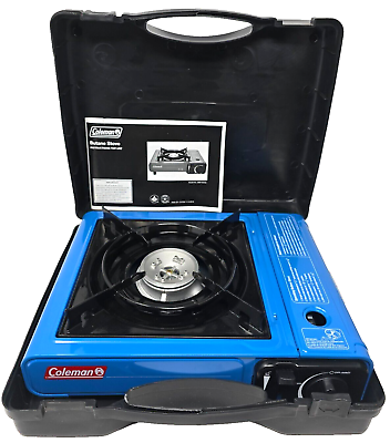 #ad COLEMAN Butane Portable Gas Camp Stove Carrying Case amp; Manual Model 2800 Series $17.99