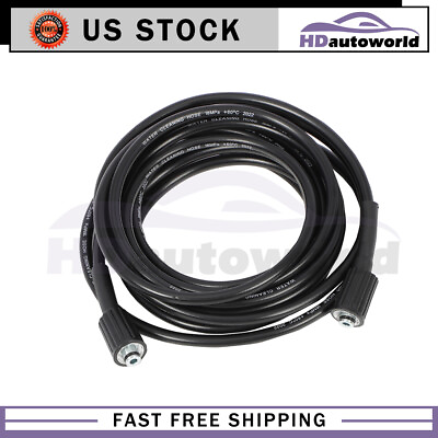 #ad 25 FT x 1 4 Inch Pressure Washer Replacement Hose 3200PSI WASPPER Brand New $21.08
