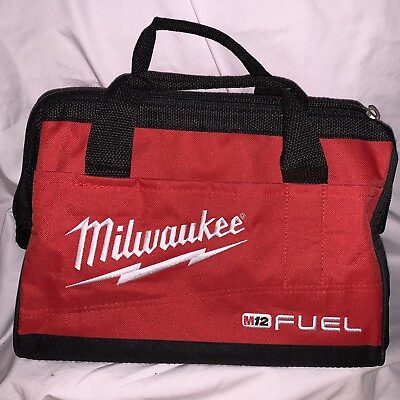 #ad Milwaukee M12 FUEL 13quot; x 10quot; x 9quot; Canvas Tool Bag For M12 M18 $9.99