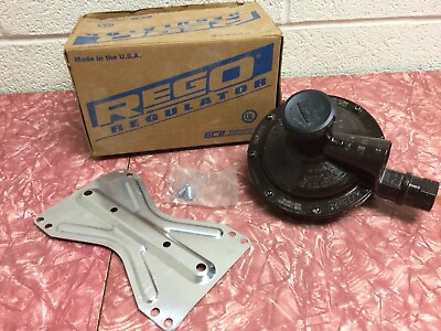 #ad NOS Rego LV4403B4 Low Pressure Second Stage Regulator 1 2quot; x 1 2quot; Inlet amp; Outlet $115.00