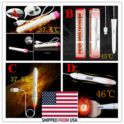 #ad 5 Kinds Fast to 37.5℃ 46℃ USB Heating Pad Heating Stick Heater Keep Warmer Stick $39.98