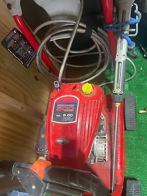briggs and stratton power washer red used okay condition #ad $120.00