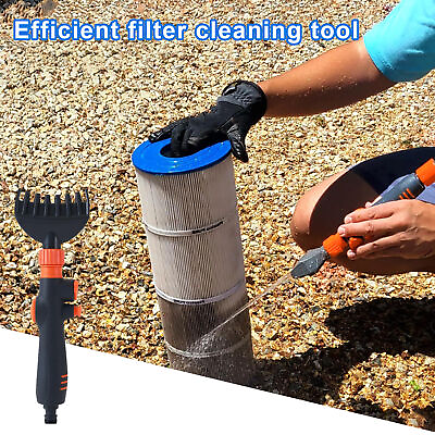 #ad Swimming Pool Cartridge Filter Cleaner Efficient Cleaning Hot Tub Filter $18.04
