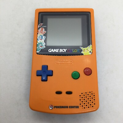 #ad Gameboy Color Pocket Monster Limited Edition Body Only Nintendo Gameboy Color $429.99