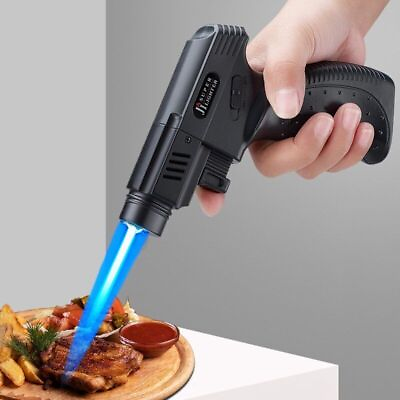 #ad Blow Torch Lighters Adjustable Flame Lock Cooking Cool Torch Lighters Camping $15.99