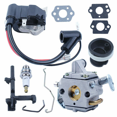 #ad Carburetor Ignition Coil Kit For Stihl MS180 MS170 018 017 Chainsaw Carb Gasket $18.51