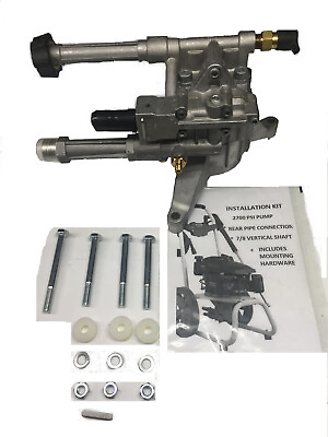 PRESSURE WASHER PUMP REPLACES TROY BILT SEARS HOSE CONNECTIONS TO REAR FRAME #ad $119.99