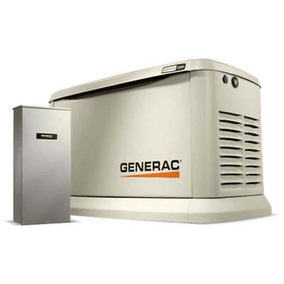 Generac 70432 22000 Watt Single Phase Auto Start Air Cooled Standby Generator #ad $6499.00