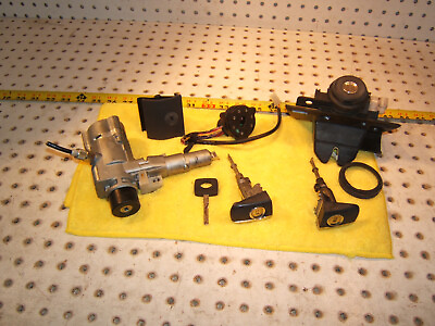 #ad Mercedes W202 94 C220 ignition Assembly Glove BL amp; R lockstrunk Locks amp;1 Key $539.00