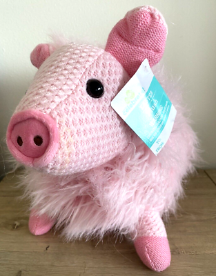 #ad Way To Celebrate Pink Pig 13quot; Plush Stuffed Animal with Tags $18.95
