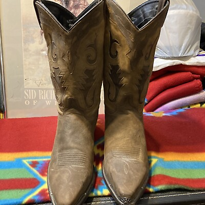 #ad Sage by Abilene Two Toned Western Cowboy Boots Style 4740 Men’s Size 13 D $124.95