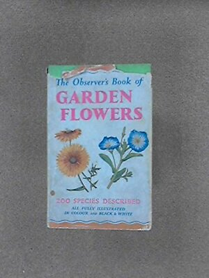 Observer#x27;s Book of Garden Flowers Observer#x27;s Pocket Hardback Book The Fast #ad $9.01
