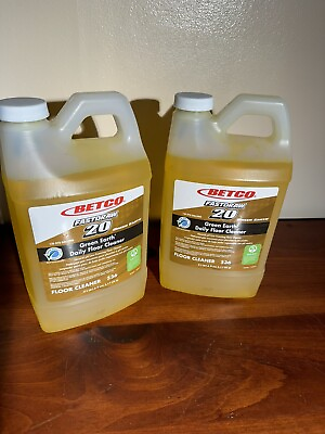 #ad Lot of 2 FASTDRAW 20 Green Earth Floor Cleaner 2 L Each $29.95
