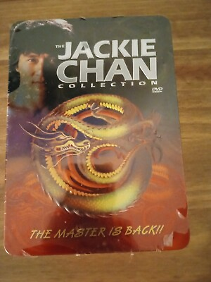 #ad #ad The Master is Back The Jackie Chan Collection 5 Disc DVD Tin Case New Sealed $14.99
