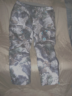 #ad Womens Large Insulated Camo Pants Waterproof Cold Weather Hunting Pants Scentlok $265.99