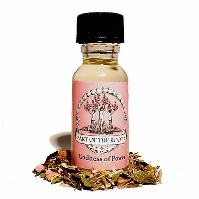 Goddess of Power Oil Strength Charisma Influence Hoodoo Wicca Voodoo Pagan Spell $8.50